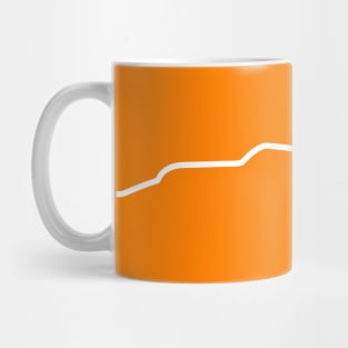 McLaren F1 Car Line Art 2 - 2021 Model Mug